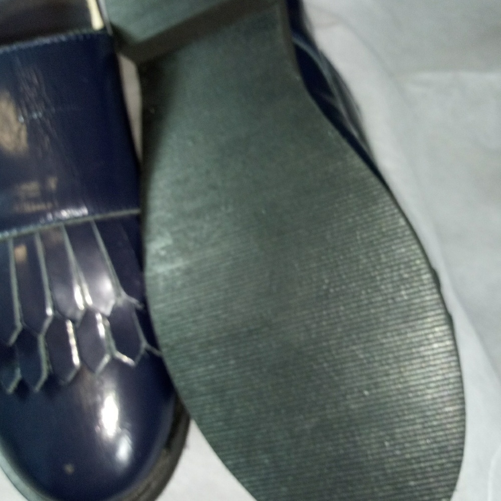 ZARA BRAND SHOES DARK BLUE COLOR - Picture 6 of 8